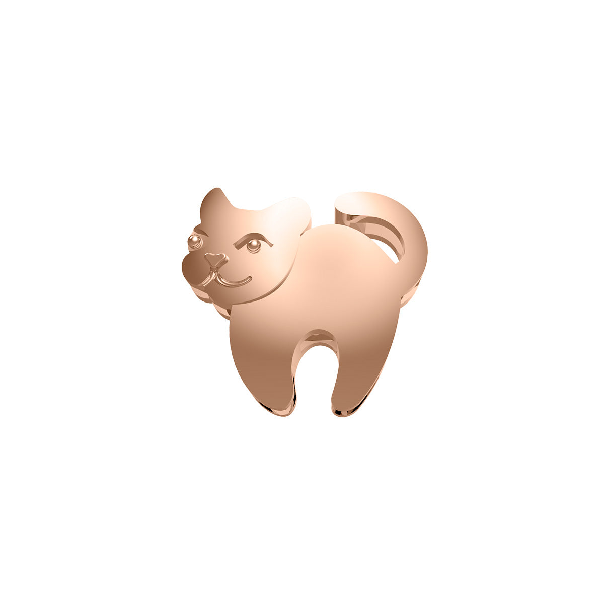 Charm gatto in oro rosa donna Elements dchf9192