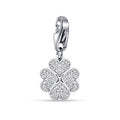 Charm quadrifoglio donna gioielli Luca Barra ch210