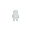 Charm unisex bimbo in oro bianco Elements DCHF3317