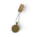 Runder Anhänger Gelbgold 375 9K
