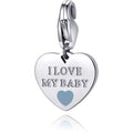 Sagapò Happy Damen Charm Familienanhänger SHA332 Love My Baby