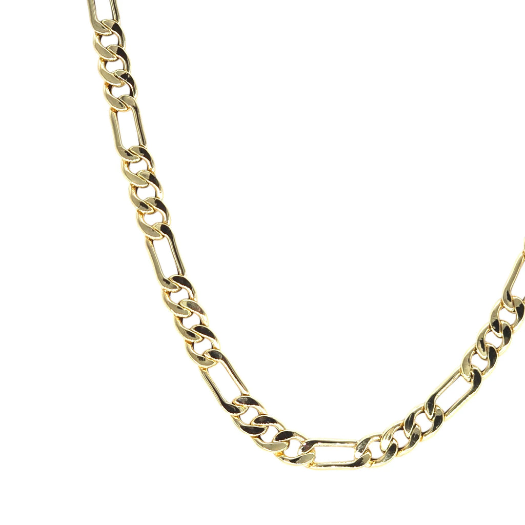 Collana 3+1 in oro giallo 750 lunghezza 60 cm