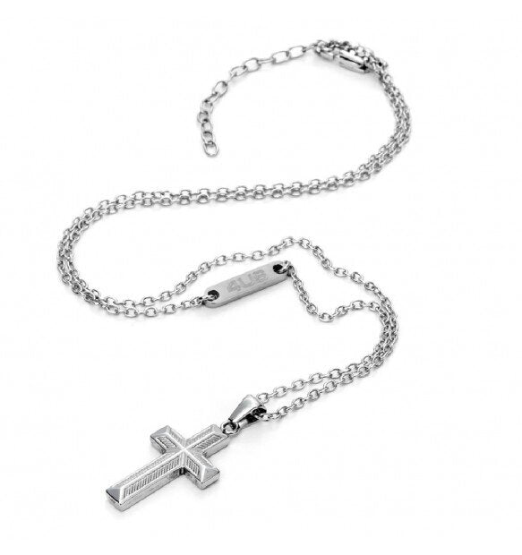 Collana 4US Cesare Paciotti croce uomo 4UCL5078
