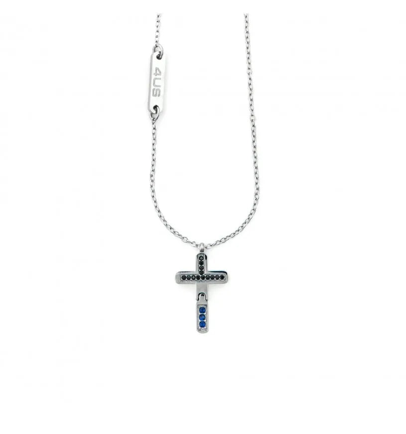 Collana 4US Cesare Paciotti croce uomo 4ucl7516