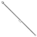 Bikkembergs Herrenhalskette aus Edelstahl und Diamant skin02wv