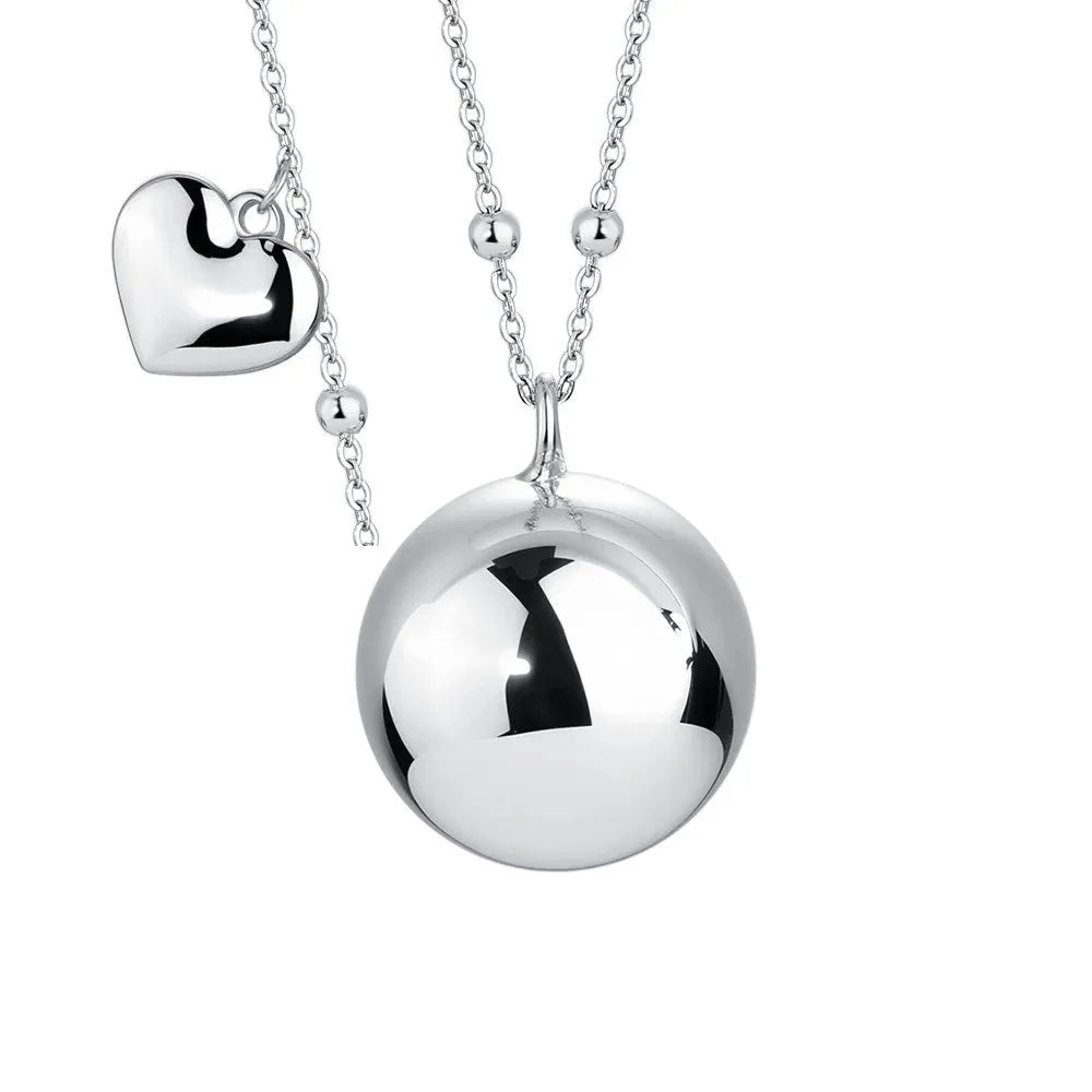 Collana Chiama Angeli Luca Barra con cuore argento ck2264