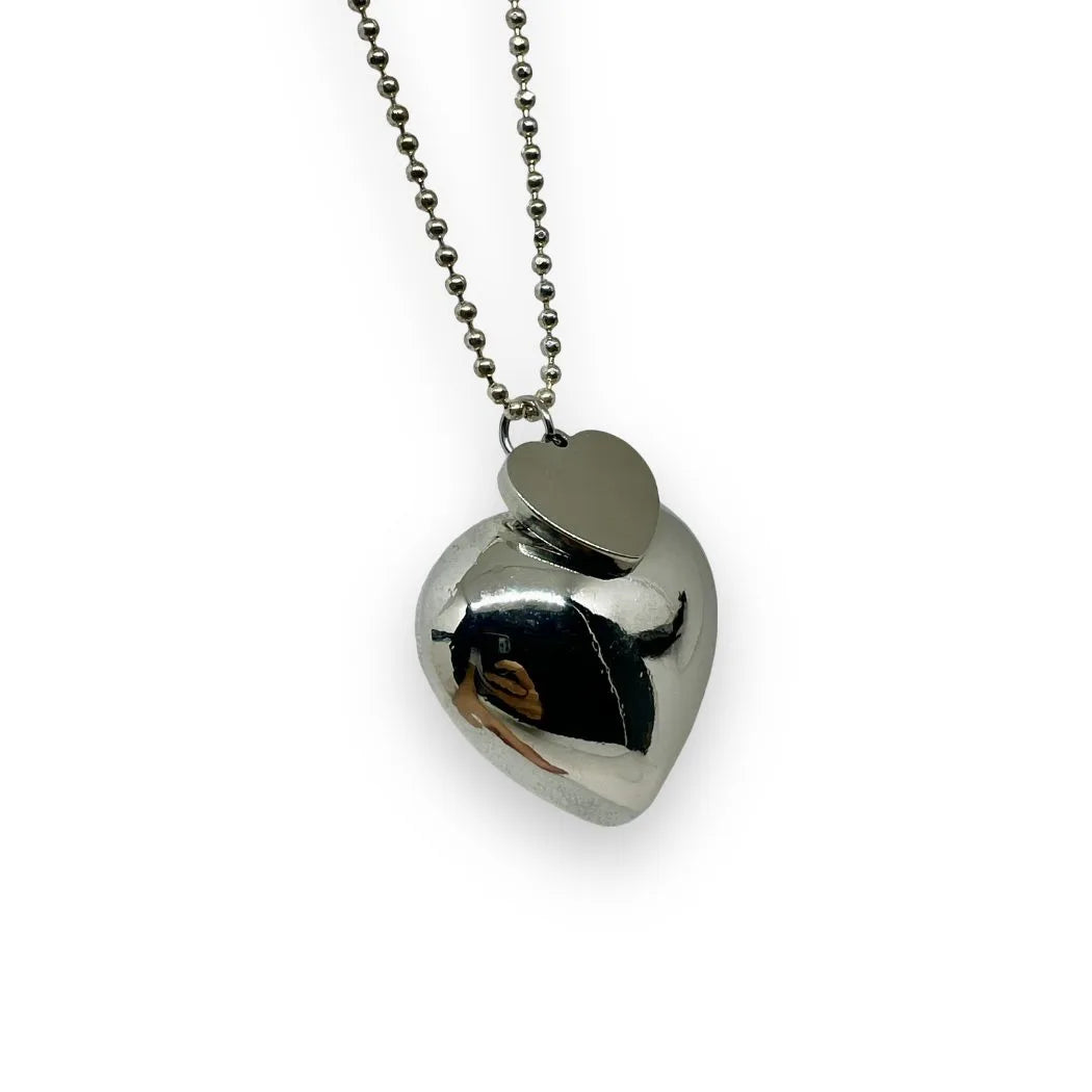 Collana Chiama Angeli con Ciondolo a Cuore 3cm CA470302CR