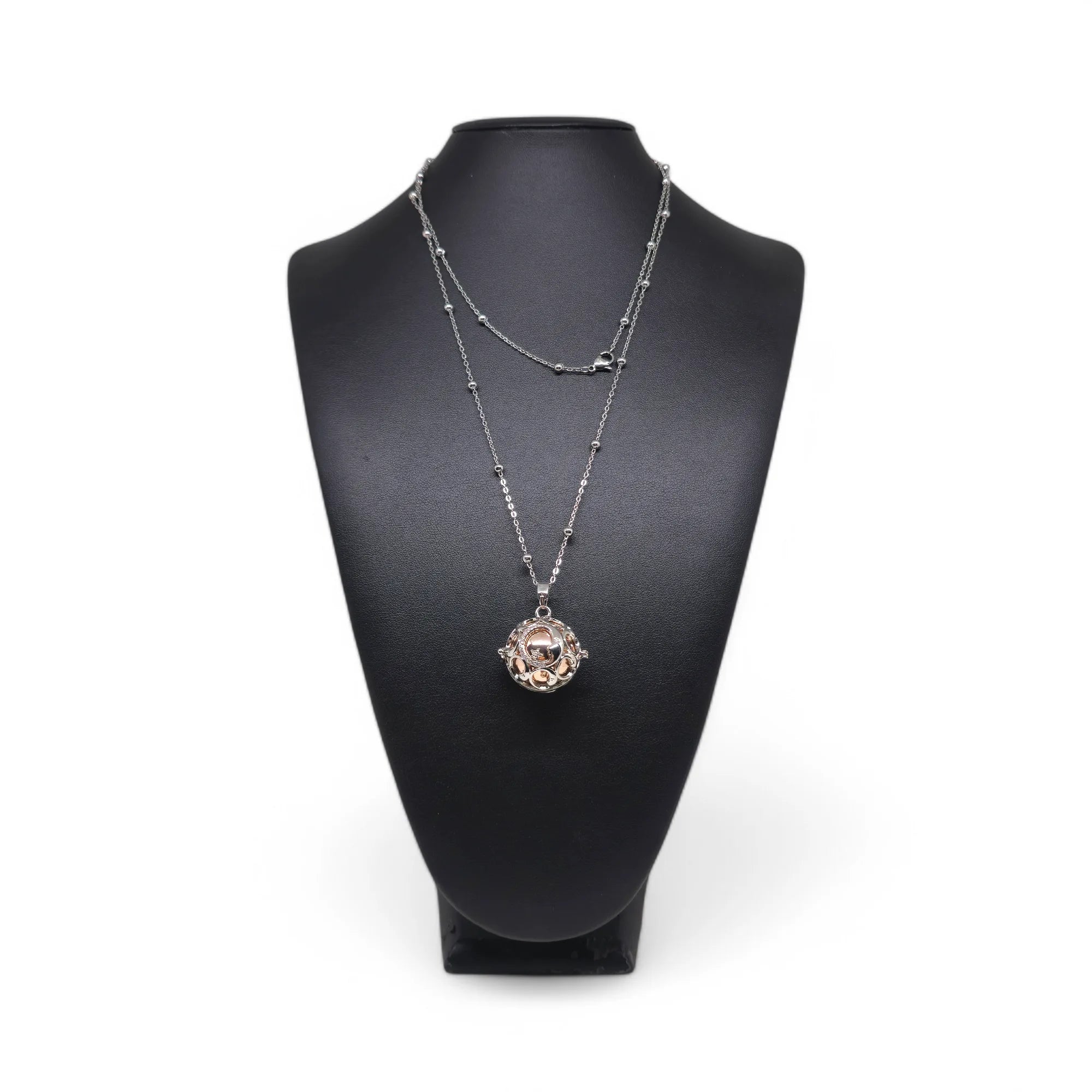 Collana Chiama Angeli in Acciaio Inox Gioiello Spiritualità e Protezione