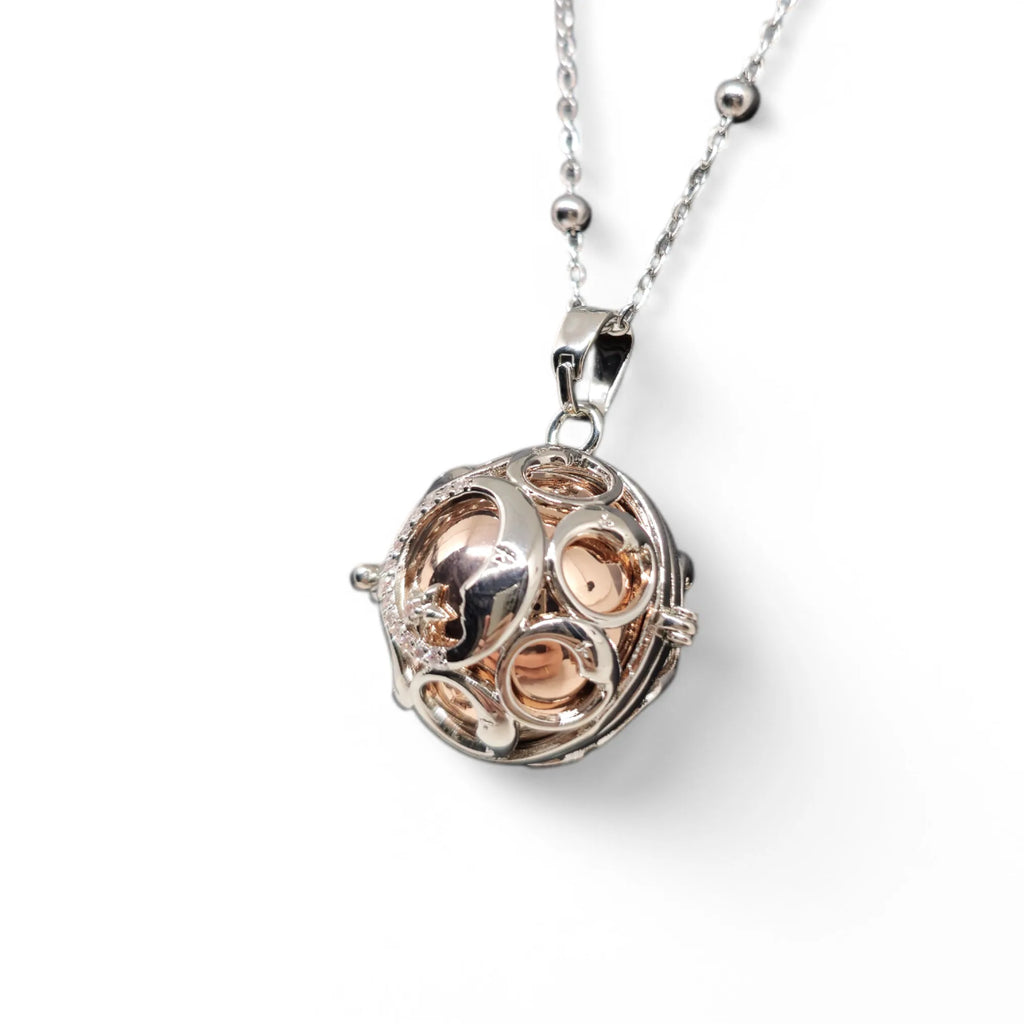 Collana Chiama Angeli in Acciaio Inox Gioiello Spiritualità e Protezione