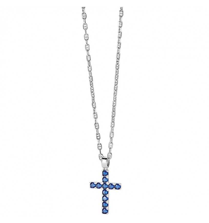 Collana Comete Gioielli Tennis uomo UGL 689 Croce
