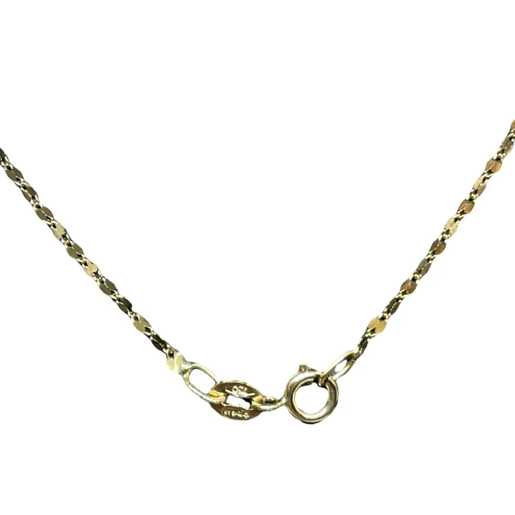 Collana Cuore in Oro 18Kt con Zirconi Blu e Bianchi Eleganza senza Tempo