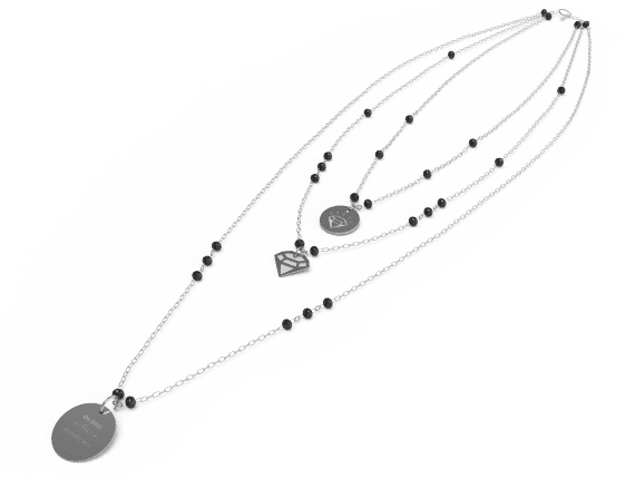 Collana Donna Gioielli 10 Buoni Propositi Crystal n9803/n