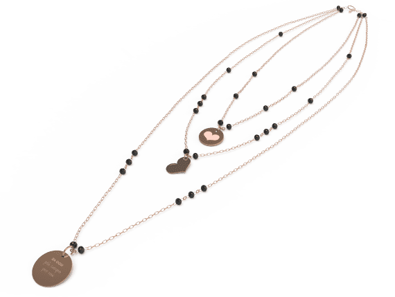 Collana Donna Gioielli 10 Buoni Propositi Crystal n9809ro/n