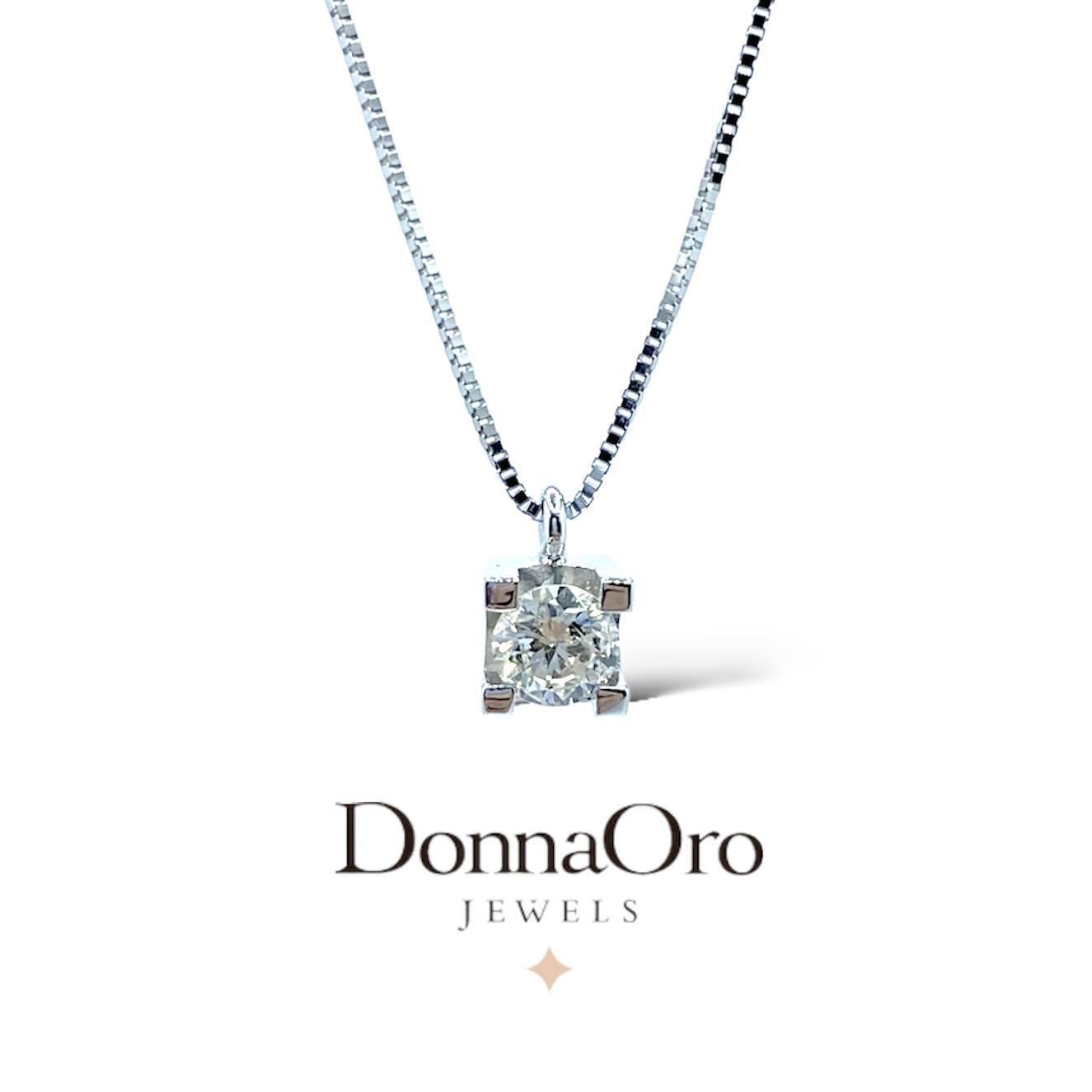 Collana Donna Oro Punto Luce DHPL7173.008 collezione Essenza