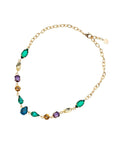 Collana Donna Ottaviani con cristalli colorati 501326c
