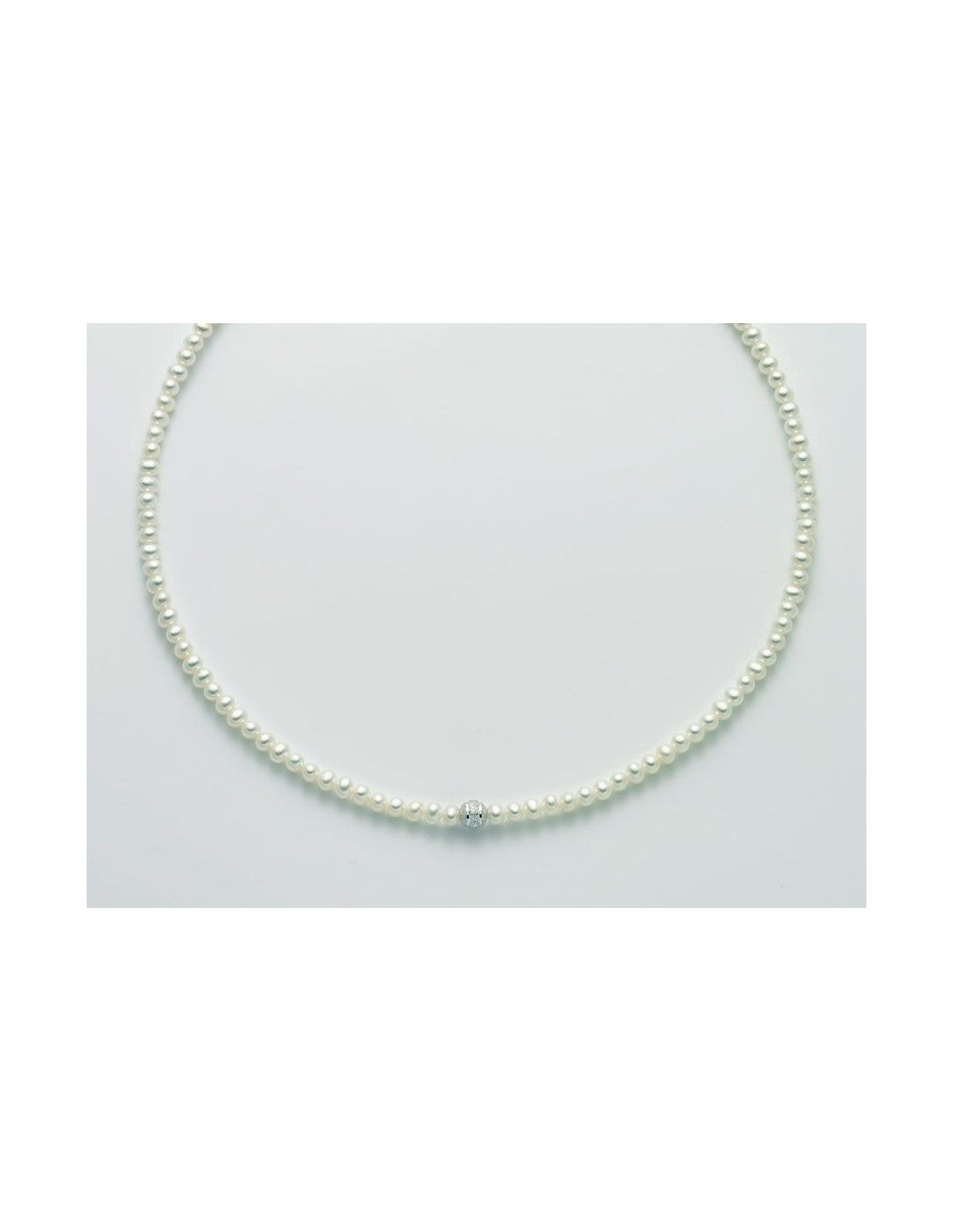 Collana Donna Perle Yukiko In Oro Bianco PCL5912YX