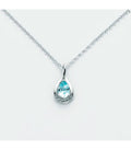 Collana Donna Yukiko Con Gemme In Oro Bianco CLD4202YX