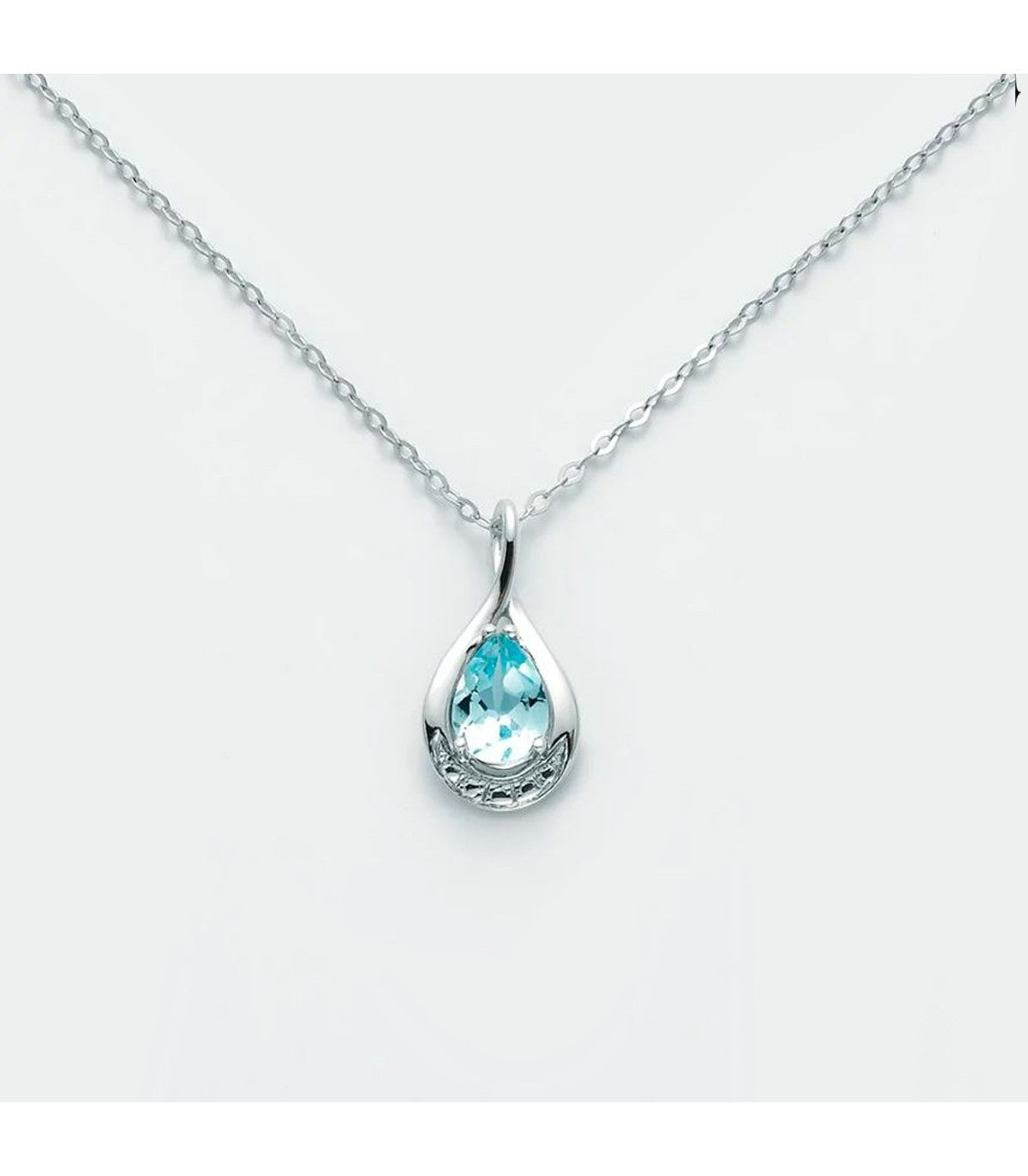 Collana Donna Yukiko Con Gemme In Oro Bianco CLD4202YX