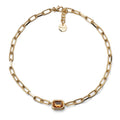 Collana Joya con cristalli gialli unoaerre 2831