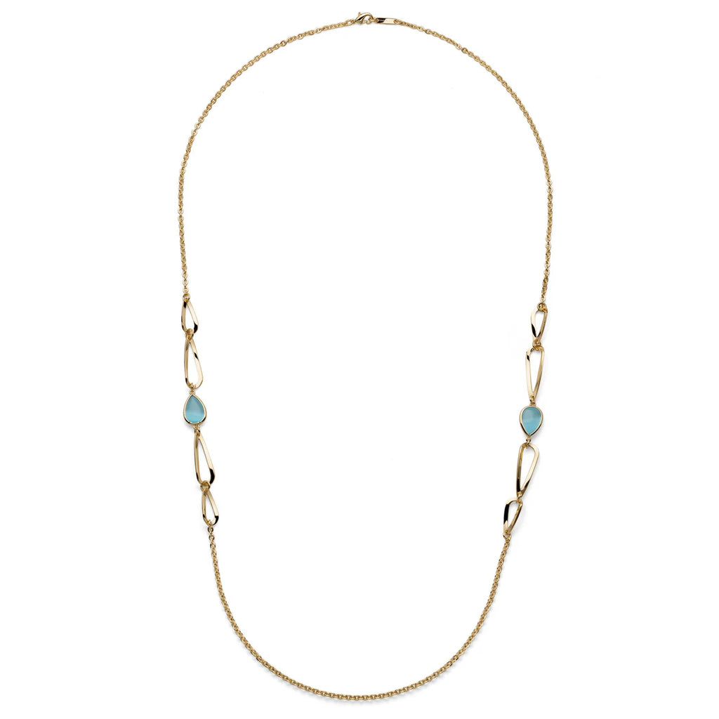 Collana Joya goccia azzurra Unoaerre donna 2834