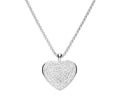 Collana Lady Phantasya Acciaio Cuore e Cristalli