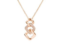 Collana Lady Phantasya Acciaio Rosato e Cristalli 1670597