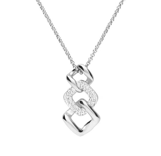 Collana Lady Phantasya Acciaio e Cristalli 1670594