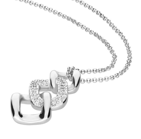 Collana Lady Phantasya Acciaio e Cristalli 1670594