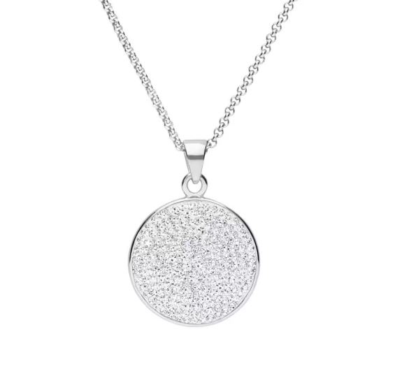 Collana Lady Phantasya Acciaio e Cristalli