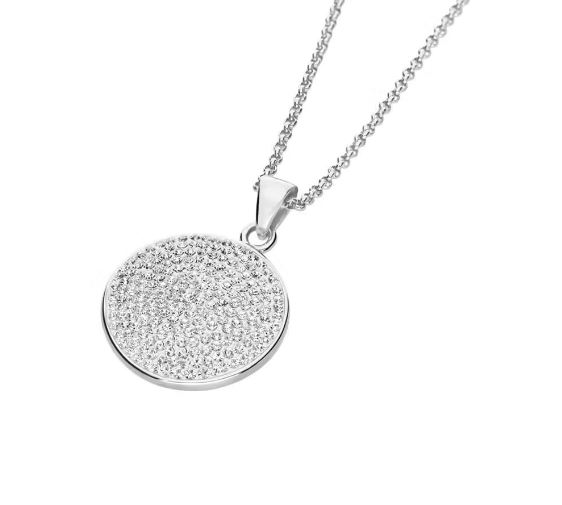 Collana Lady Phantasya Acciaio e Cristalli