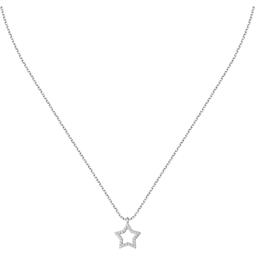 Collana Le petite story donna in argento con stella zirconata lps10awv14