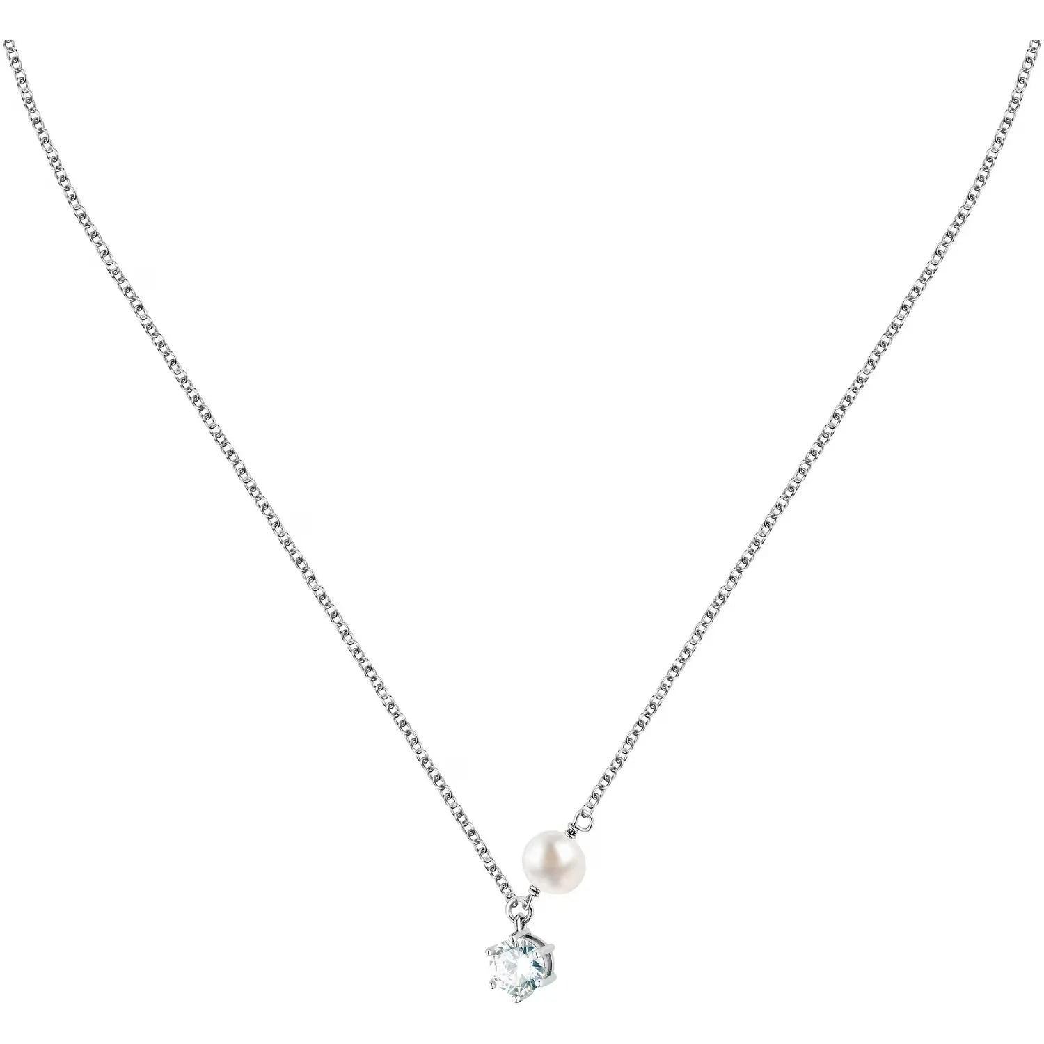 Collana Morellato donna in argento con perla SXU54