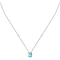 Collana Morellato in argento con pendente azzurro SAIW315