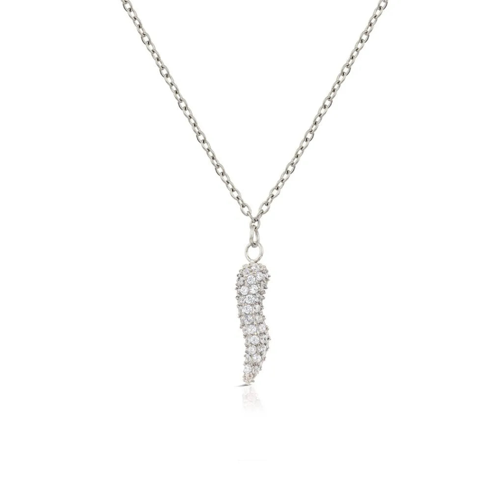 Collana Ops donna con ciondolo cornetto portafortuna OPSCL-1017