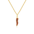 Collana Ops donna con ciondolo cornetto portafortuna OPSCL-1018
