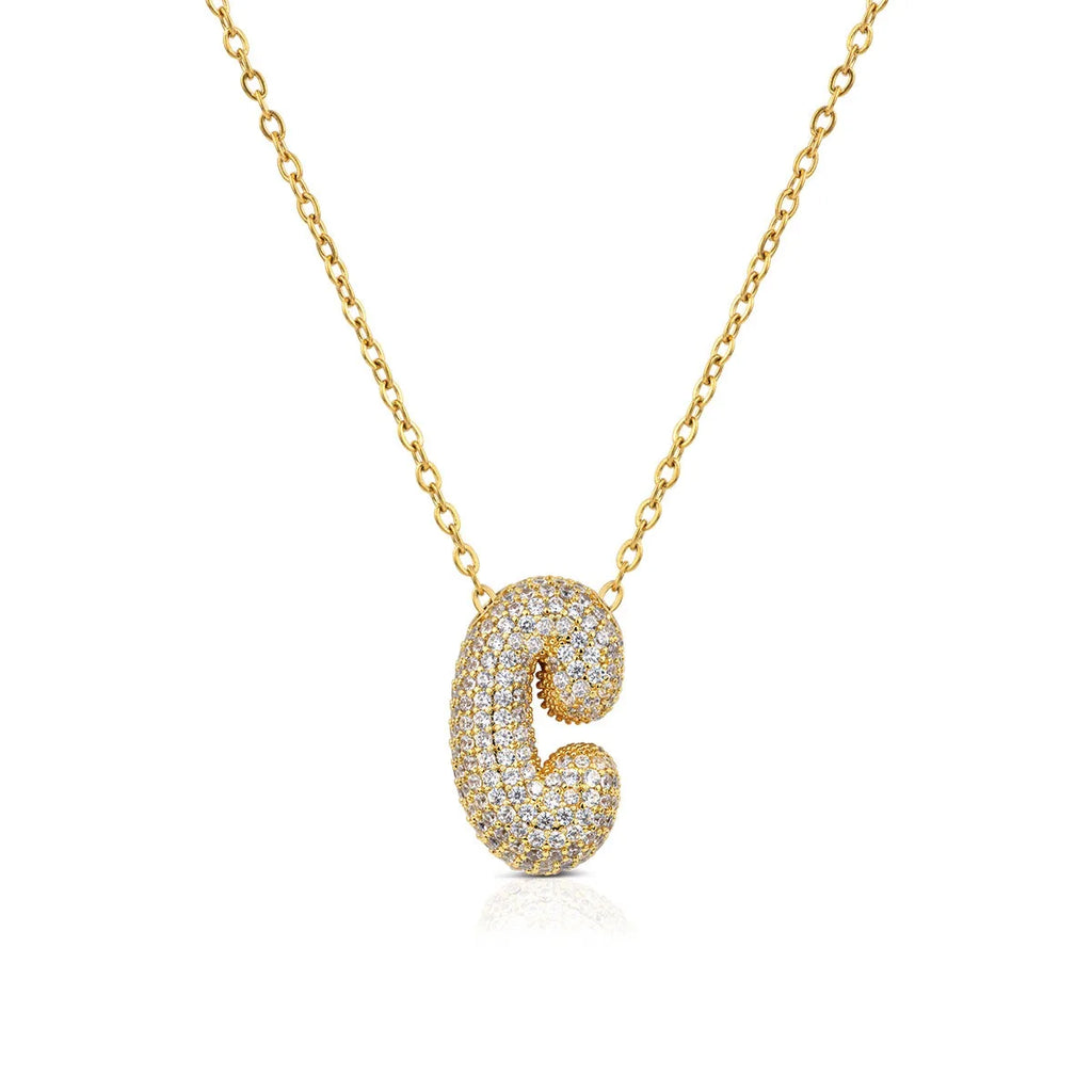 Collana Ops donna con ciondolo lettera C OPSCL-1021