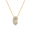 Collana Ops donna con ciondolo lettera C OPSCL-1021