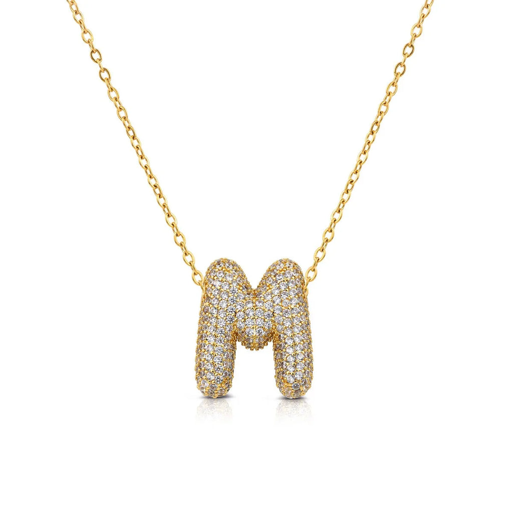 Collana Ops donna con ciondolo lettera M OPSCL-1028