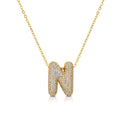 Collana Ops donna con ciondolo lettera N OPSCL-1029