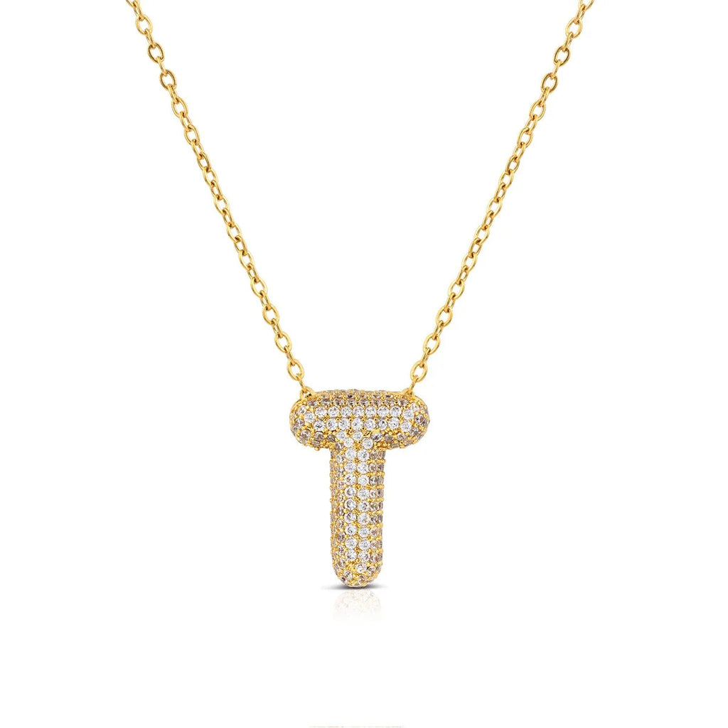 Collana Ops donna con ciondolo lettera T OPSCL-1034