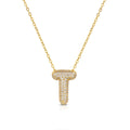 Collana Ops donna con ciondolo lettera T OPSCL-1034
