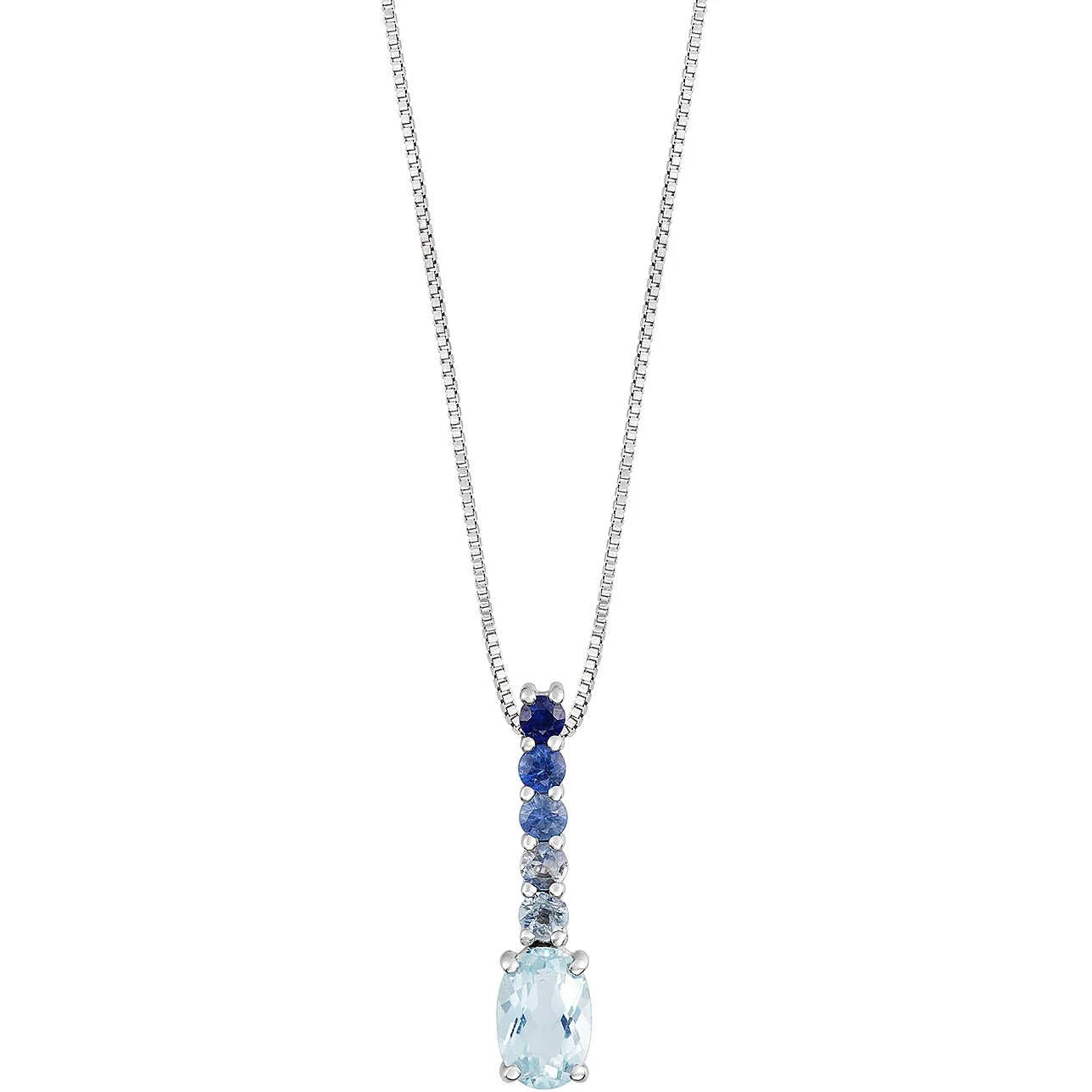 Collana Oro 750 (18kt) con Pendente donna Comete Scia di stelle