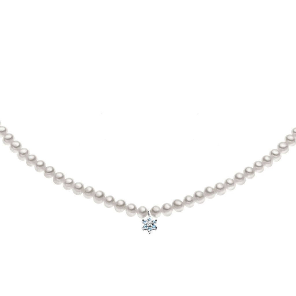 Collana Perle E Diamanti Da Donna Di Comete Jolie fwq 154