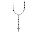 Collana Rosario Uomo in Acciaio 4ucl7498