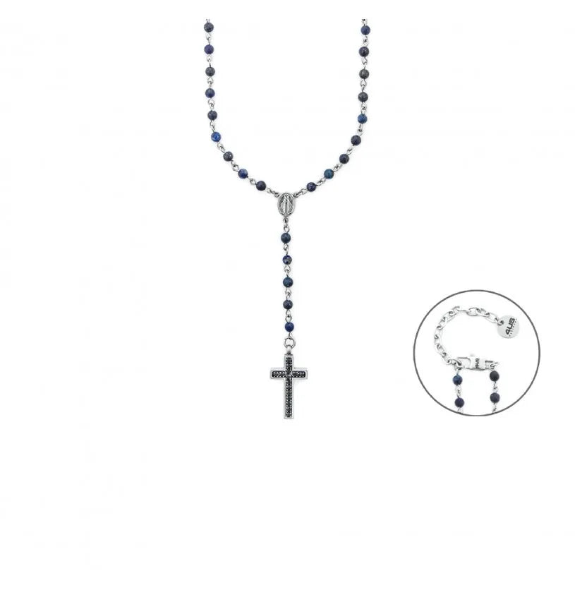 Collana Rosario Uomo in Acciaio 4ucl7500