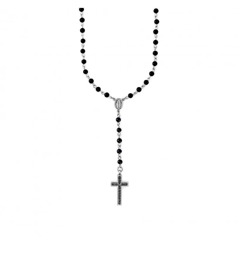 Collana Rosario Uomo in Acciaio 4ucl7502