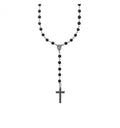 Collana Rosario Uomo in Acciaio 4ucl7507