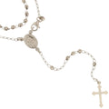 Collana Rosario in argento 45 cm unisex