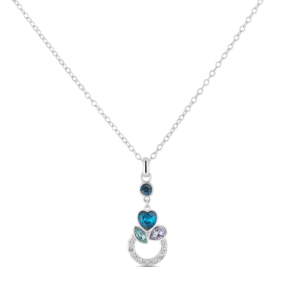 Collana Stroili donna violet bijoux e cristalli argento 1674354