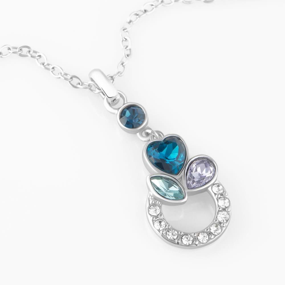 Collana Stroili donna violet bijoux e cristalli argento 1674354